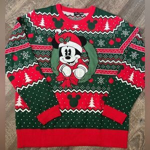 Disney's Mickey Mouse Ugly Christmas Sweater- Size XXL